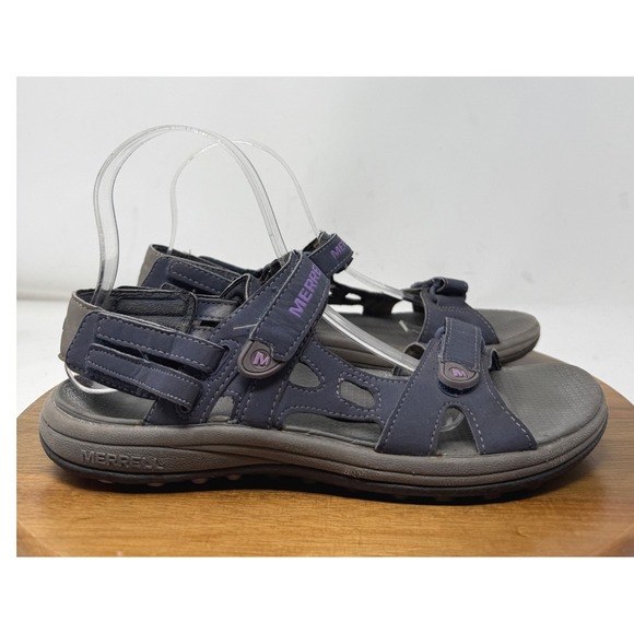Merrell Women's Orchid Bloom Performance Walking Hiking Sandals Size 8 Gray - Picture 1 of 8